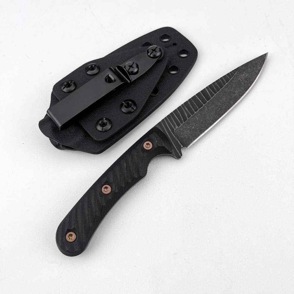 Edc Concealed Carry Knife - Cuchillo Bushcraft de Espiga Completa con