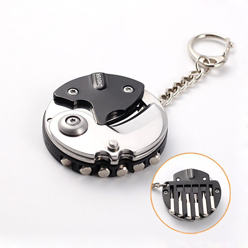 Edc Carry Gun - Llavero con cuchillo de monedas multifunción,