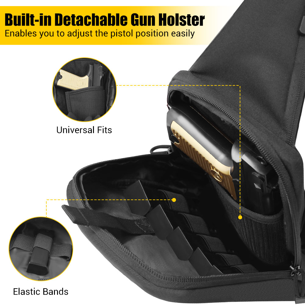 Bolsa Táctica para Pistola, Fu - Edc Carry Gun reseña y precio