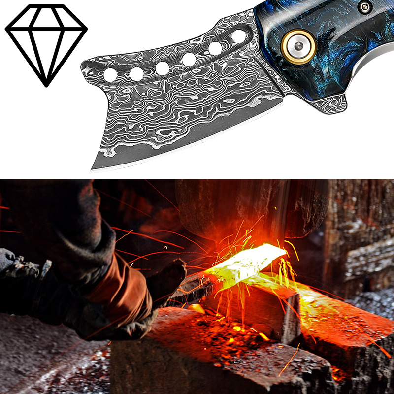 Cuchillo de Bolsillo de Acero  - Edc Concealed Carry Knife reseña y precio
