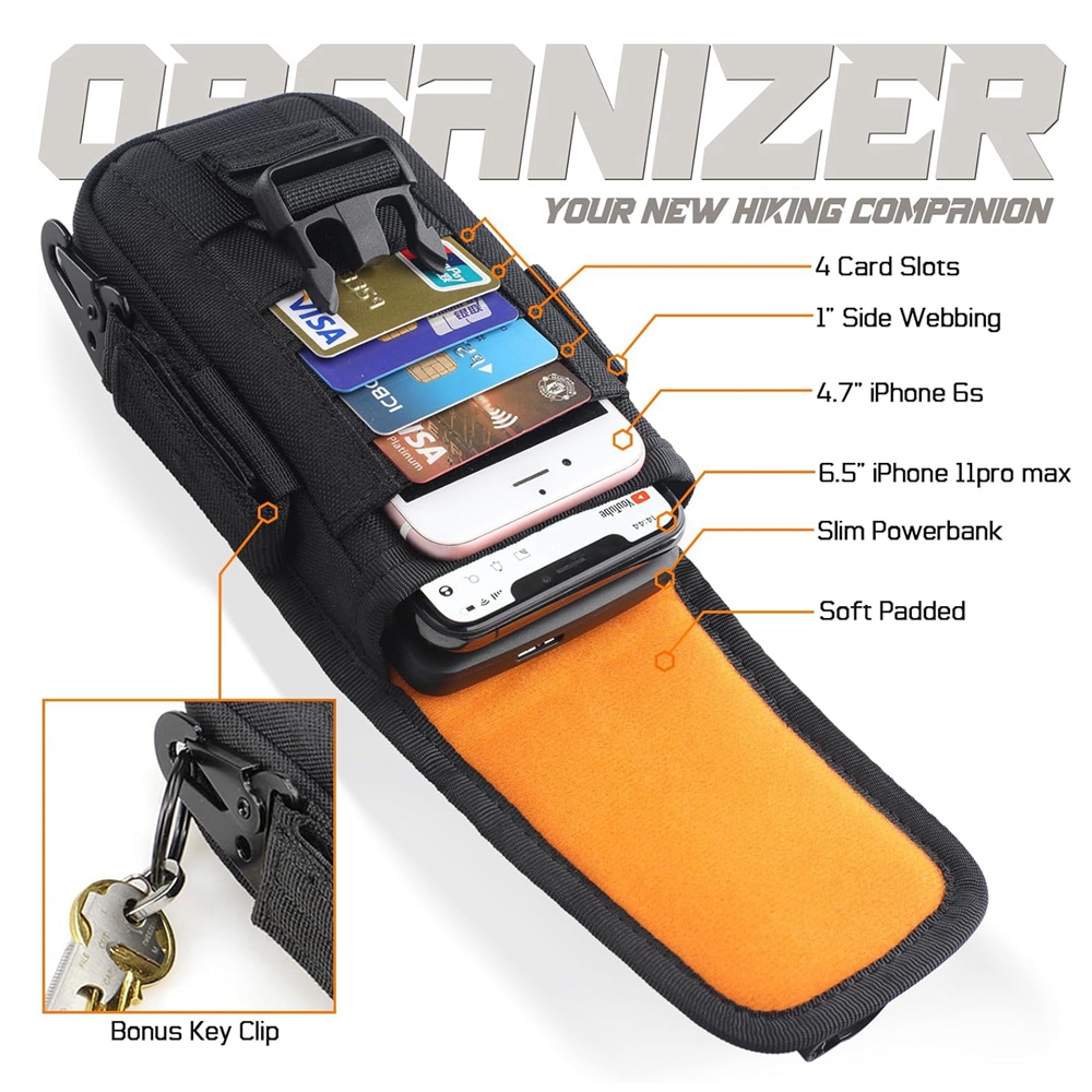 Funda Táctica para Teléfono Mo - Edc Carry Belt reseña y precio