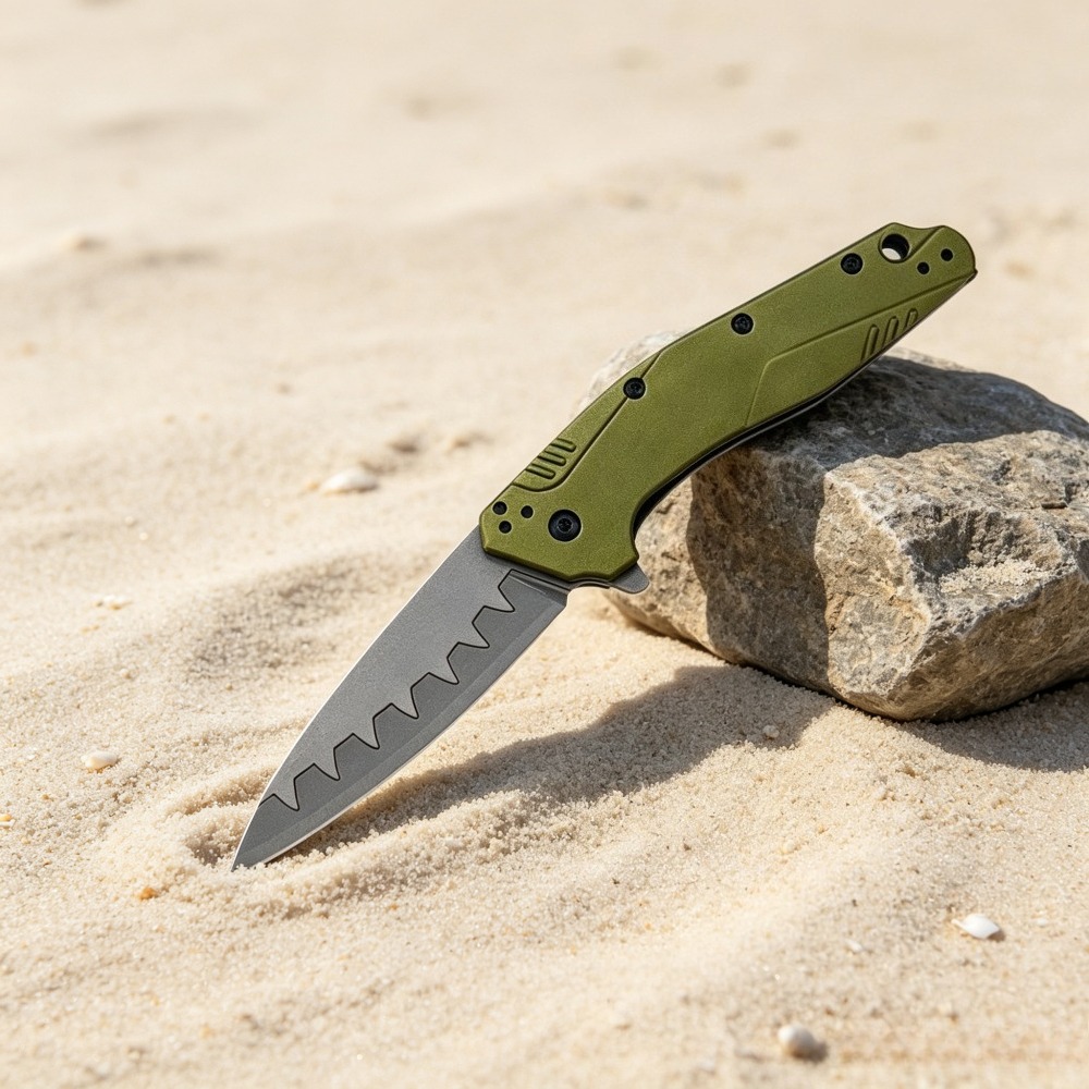 Navaja de Bolsillo Plegable ED - Edc Concealed Carry Knife reseña y precio