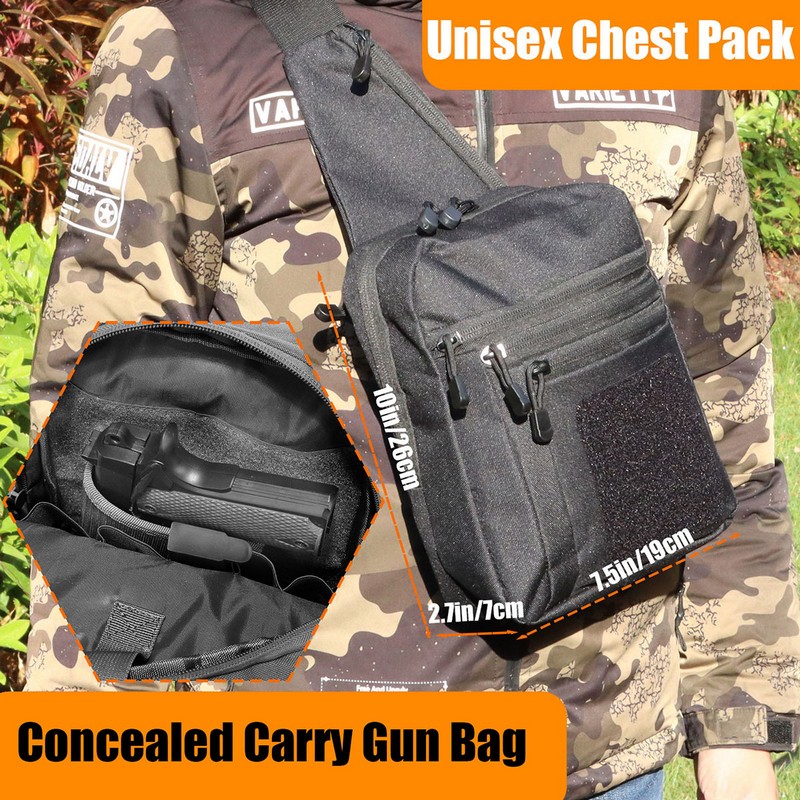 Nuevo Bolsa táctica para el pe - Edc Carry Gun reseña y precio