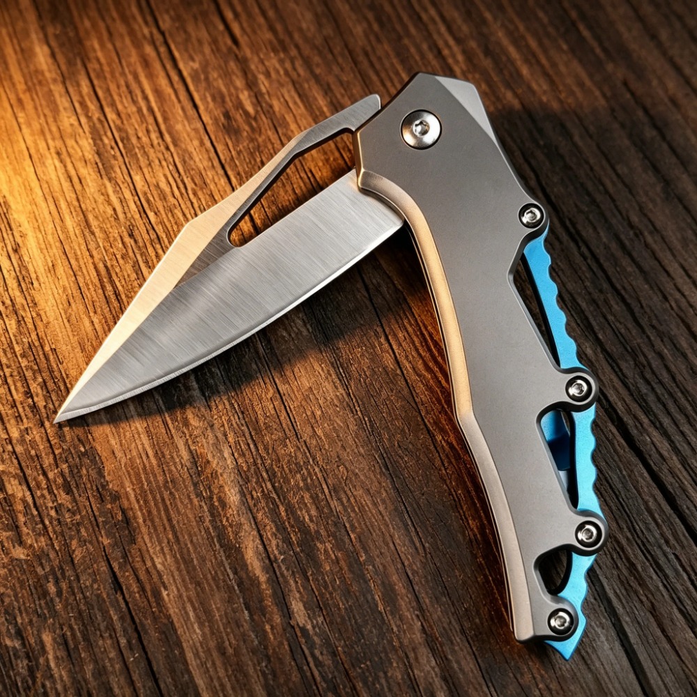 Cuchillo plegable compacto EDC - Edc Concealed Carry Knife reseña y precio